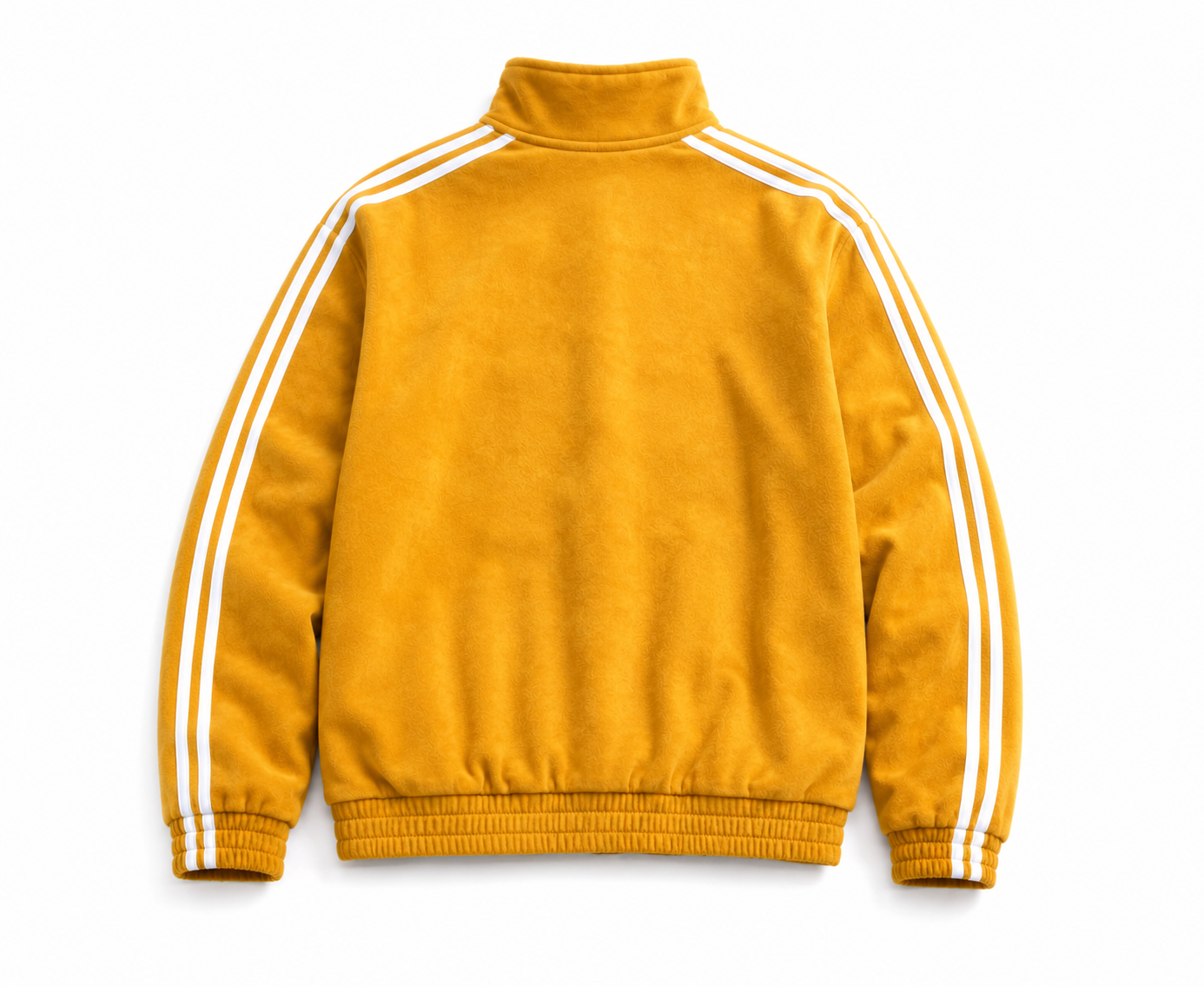 Mustard Yellow Fleece CNY Jacket with Toggle Closure