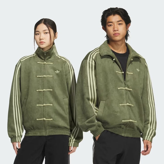 💚 Olive Green CNY  Jacket – Minimal Streetwear with Premium Style