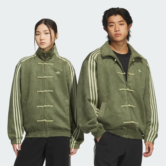 💚 Olive Green CNY  Jacket – Minimal Streetwear with Premium Style